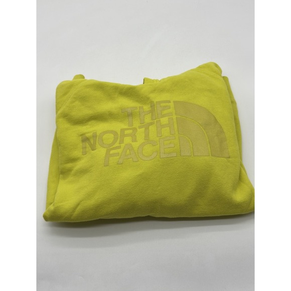 The North Face Womens Pullover Hoodie Sweatshirt Chartreuse Yellow Large - Picture 7 of 8